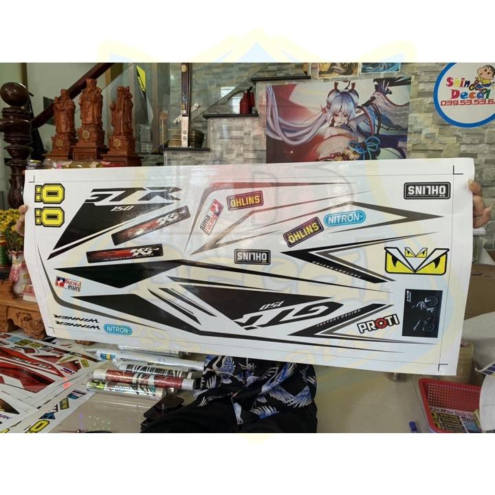 Tem rời winner 150 trắng