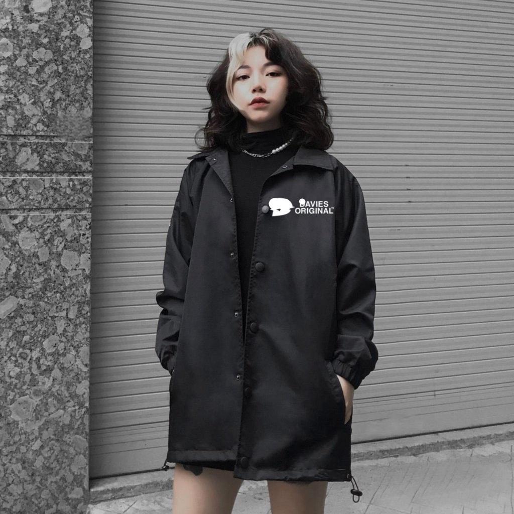 Áo Khoác Dù Trượt Nước Cao Cấp - Áo Bomber Jacket Davie siêu đẹp Unisex