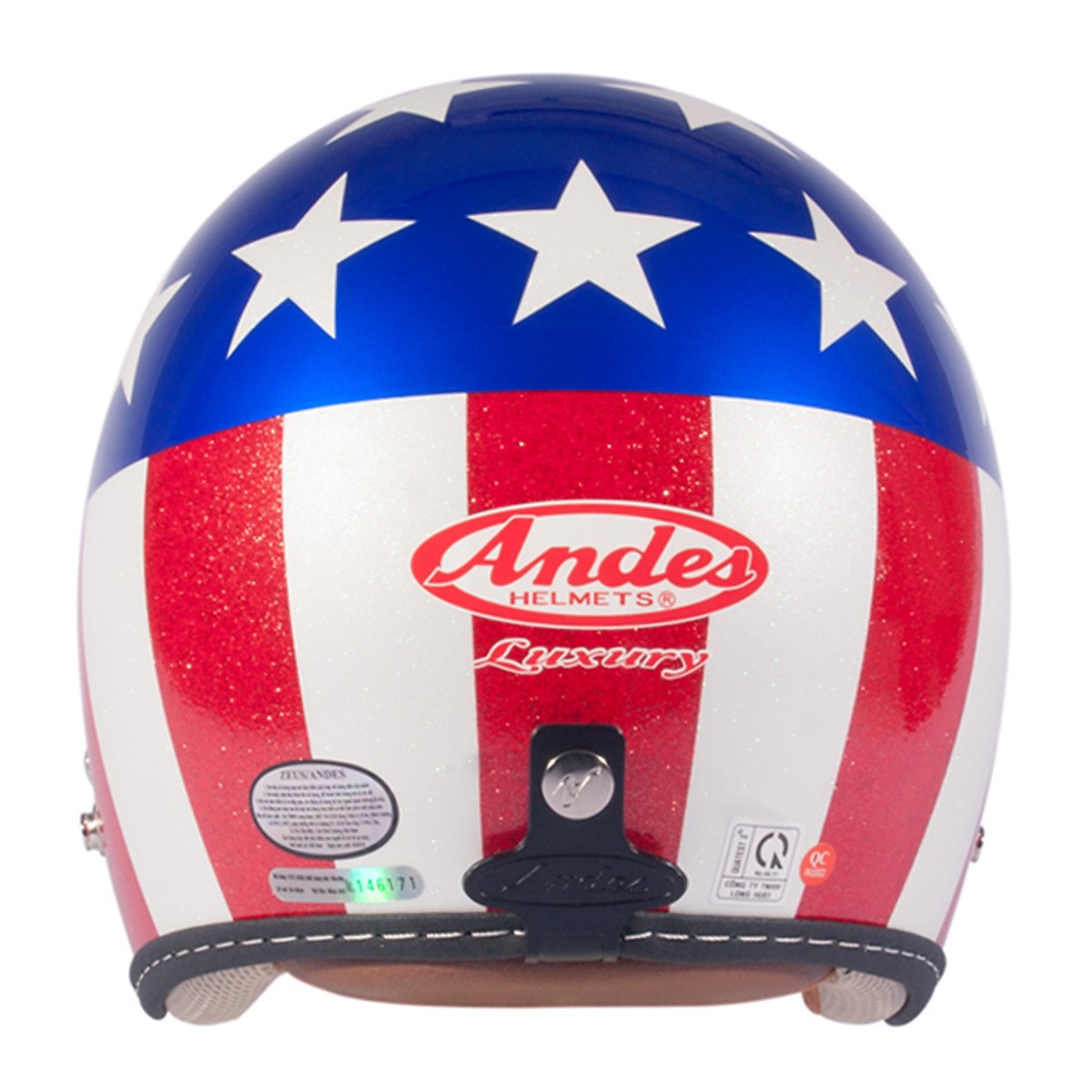 Mũ bảo hiểm 3/4 Andes 382DB
