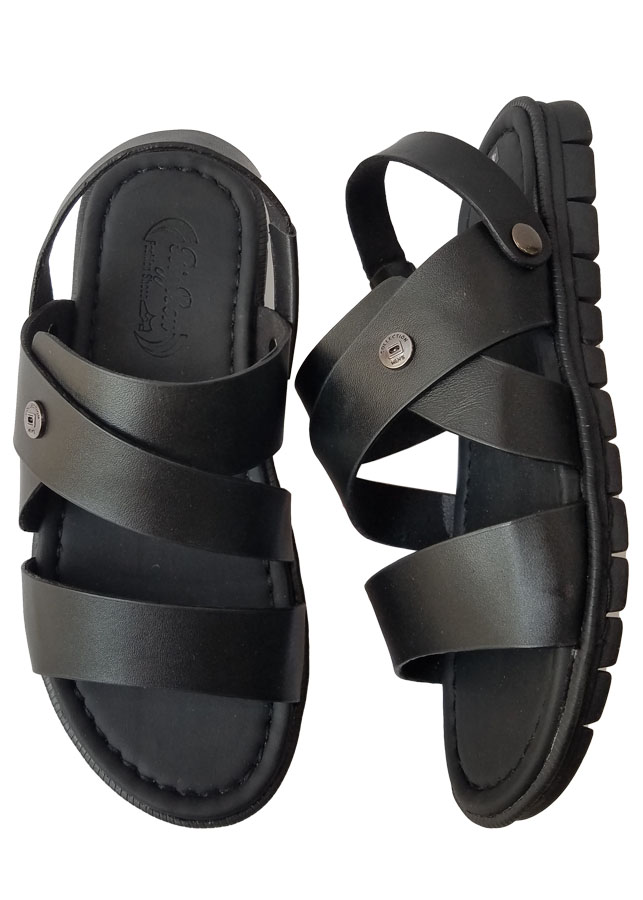 GIày Sandal Nam Da Bò BIGGBEN Cao Cấp SD115