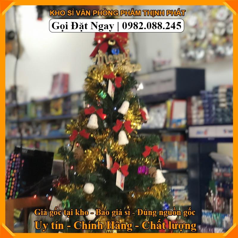 Cây Thông Noen, Tặng Kèm Bộ Phụ Kiện Trang Trí Chiều Cao60cm-90cm-120cm-150cm Đón Giáng Sinh An Lành