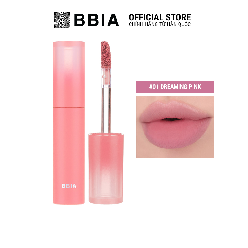 Son Kem Lì Bbia Sheer Velvet Tint (8 màu) 3g