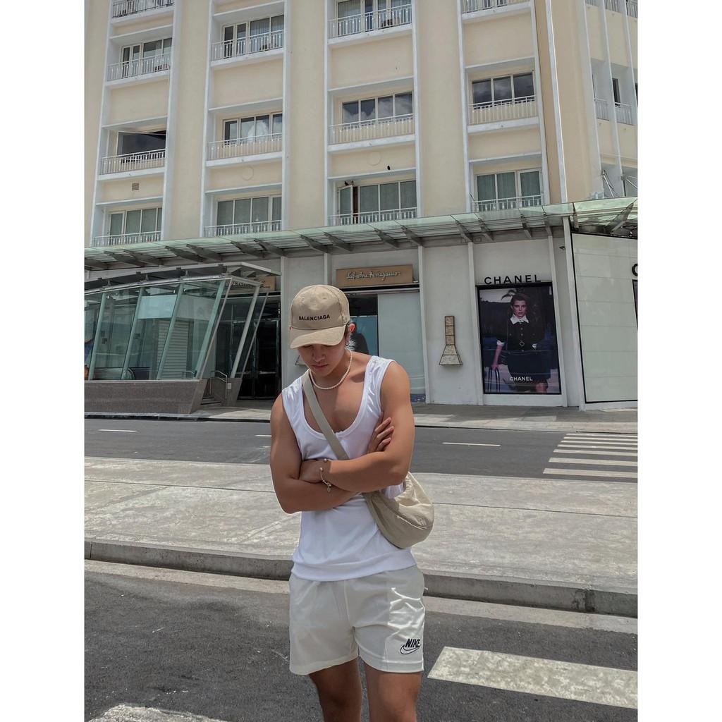 Áo BUTTON NECK TANKTOP VANBYVN