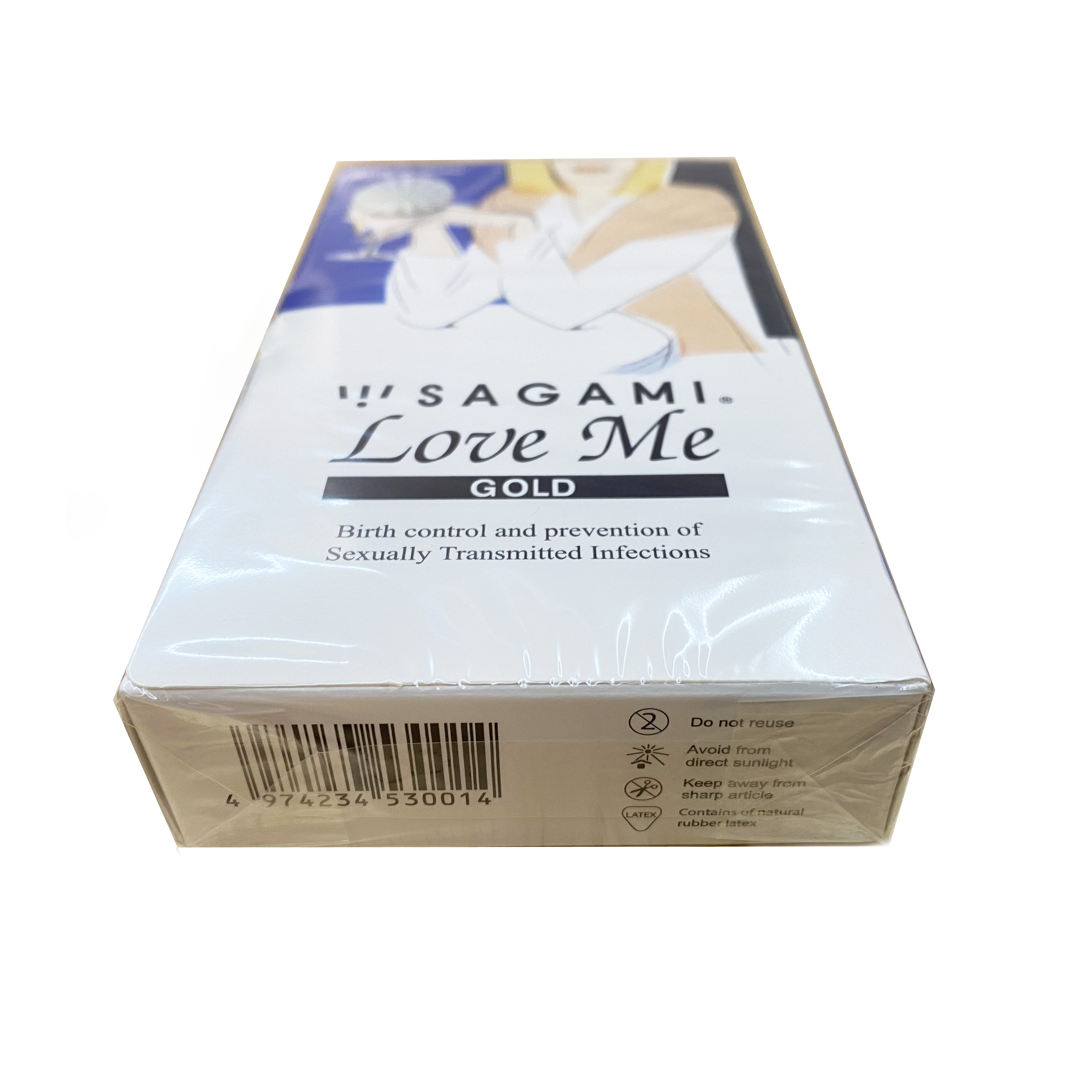 Bao Cao Su Mỏng Trơn Ôm Khít Sagami Love Me Gold + Bcs Gai Power Men - Hàng Chính Hãng 100% - Che Tên Sản Phẩm