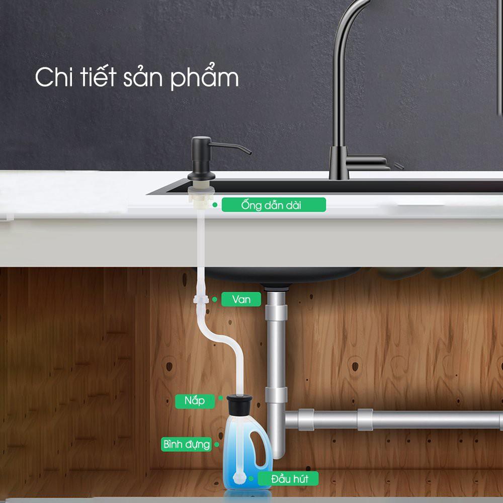 Dụng cụ hút dầu rửa bát xà phòng lắp chìm bồn rửa bát bồn cầu tiện lợi đầu hút inox dây silicon