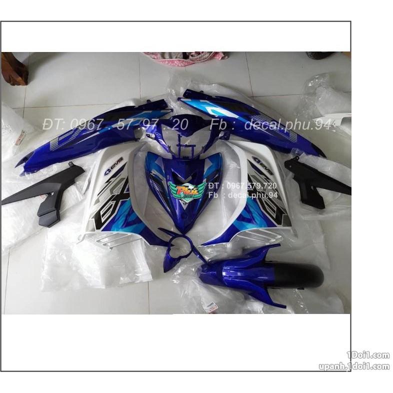 Tem rời exciter 135 Xanh Trắng