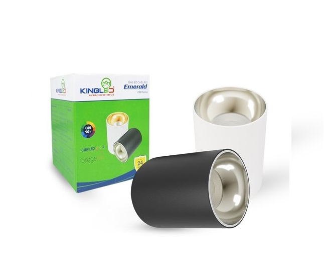 ĐÈN LED ỐNG BƠ CHIẾU RỌI EMERALD KINGLED