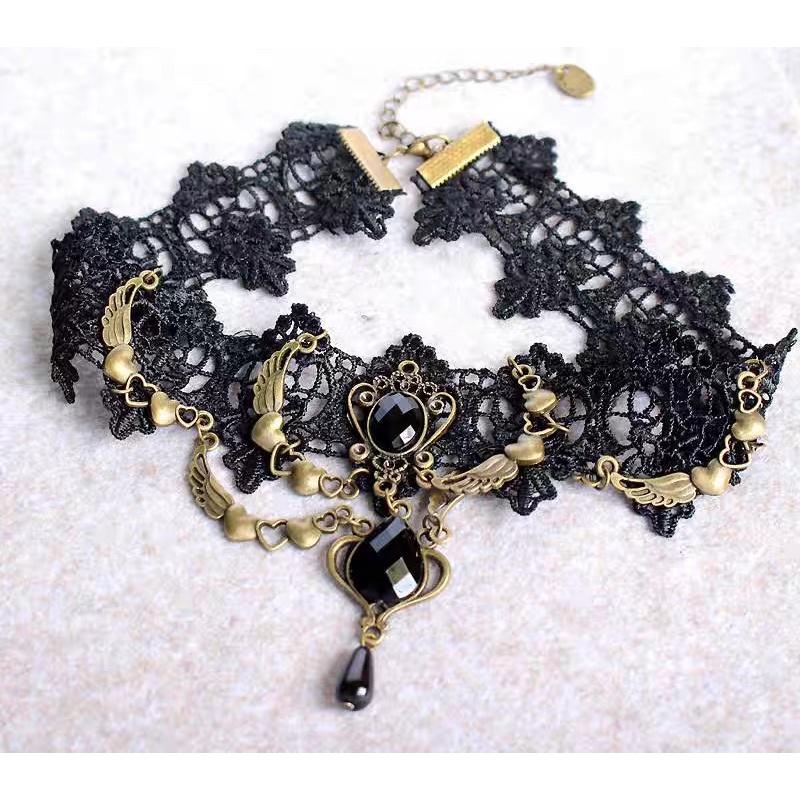 Choker ren cổ điển phong cách cosplay - Arora boutique