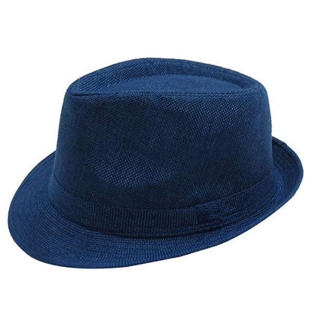 1 nón phớt fedora, nón cao bồi thời trang nam nữ đen