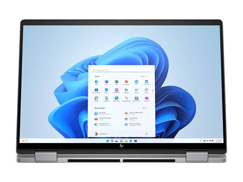 Laptop HP Envy x360 14-fc0094TU A19C4PA (Ultra 5 125U/ 16GB/ 512GB SSD/ 14.0inch OLED Touch/ Win11/ Silver/ Vỏ nhôm/ Pen) - Hàng Chính Hãng