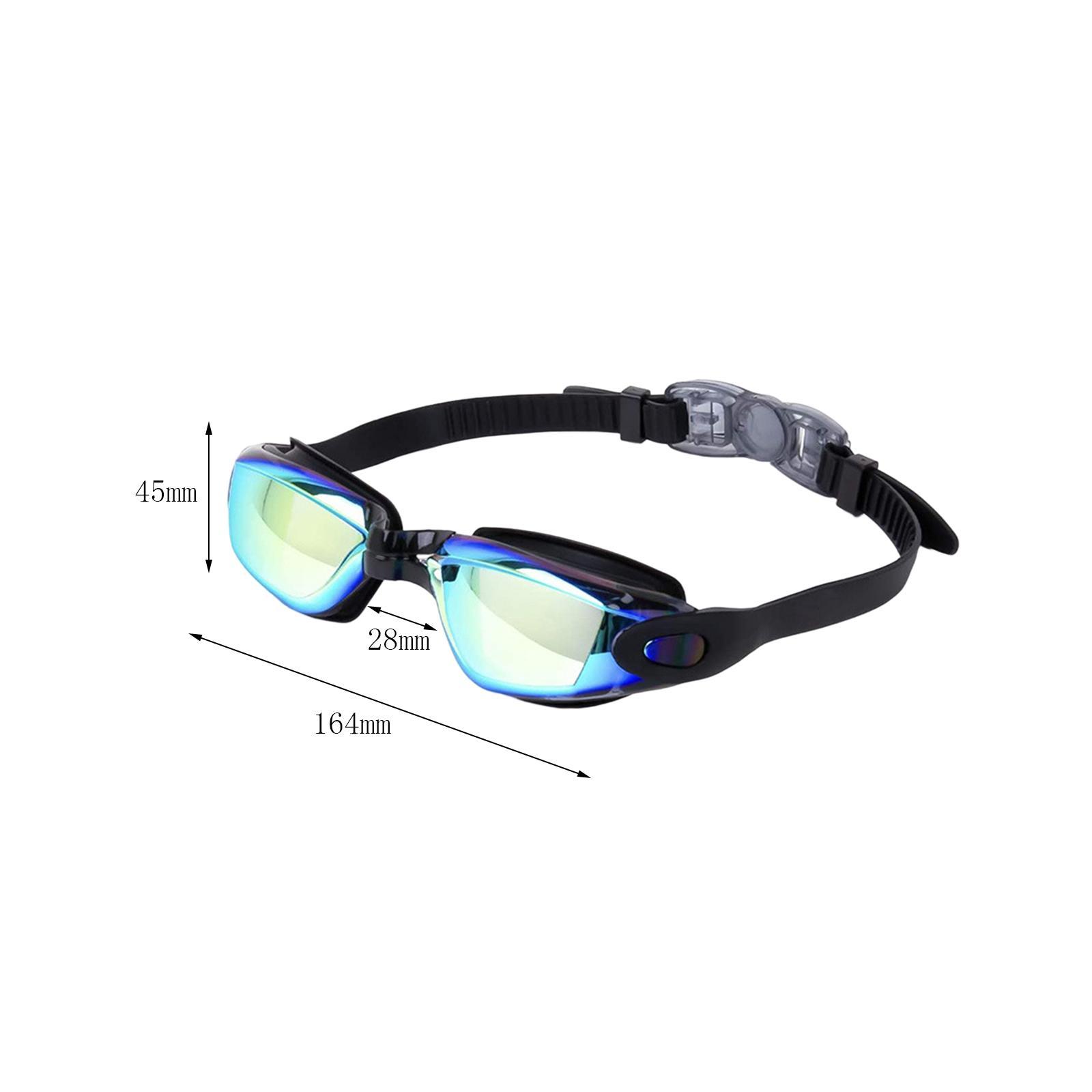 Swim Goggles, Anti Fog No Leaking Swimming Goggles for Men Women