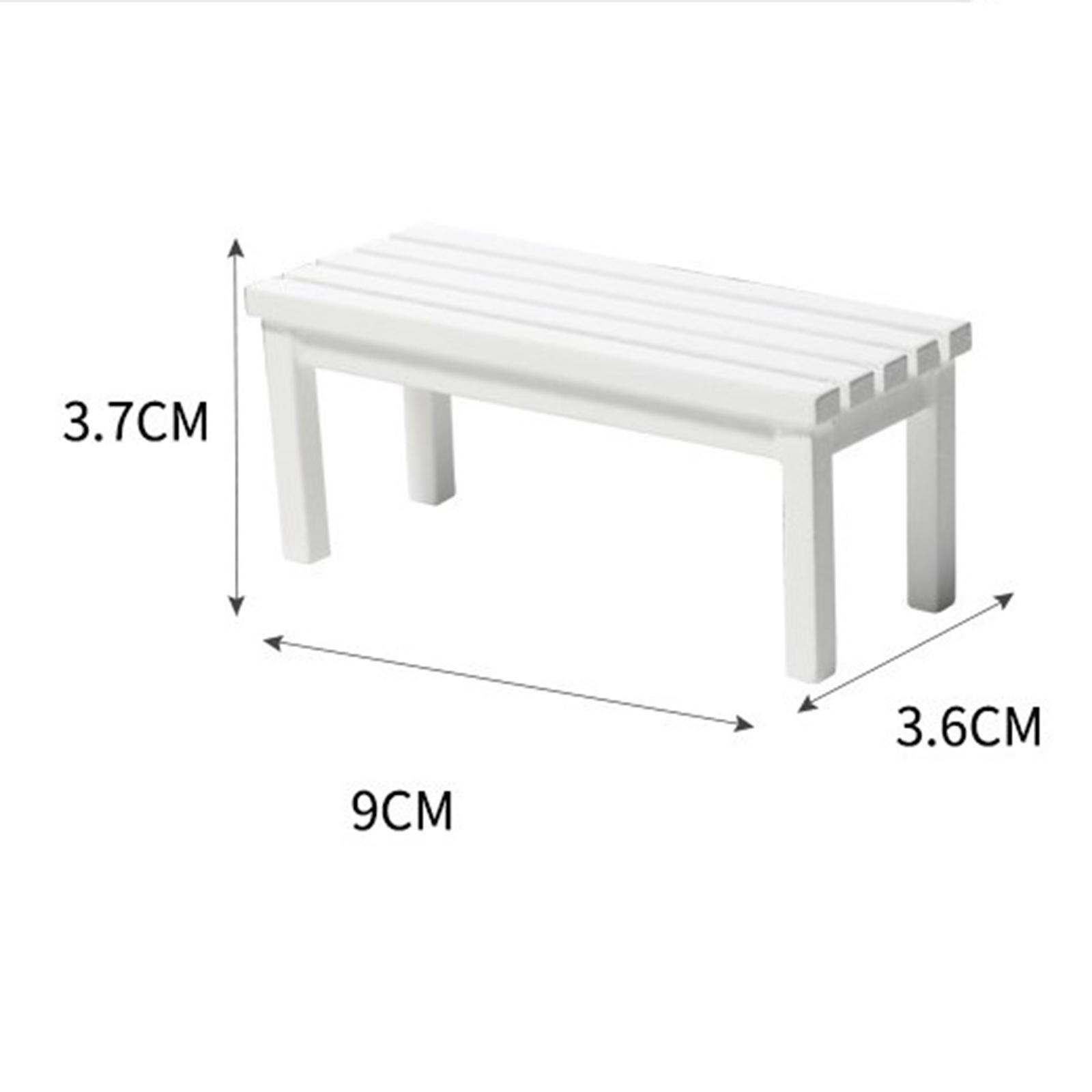 Miniature Wooden Dollhouse Furniture 1/12 Scale  Decor