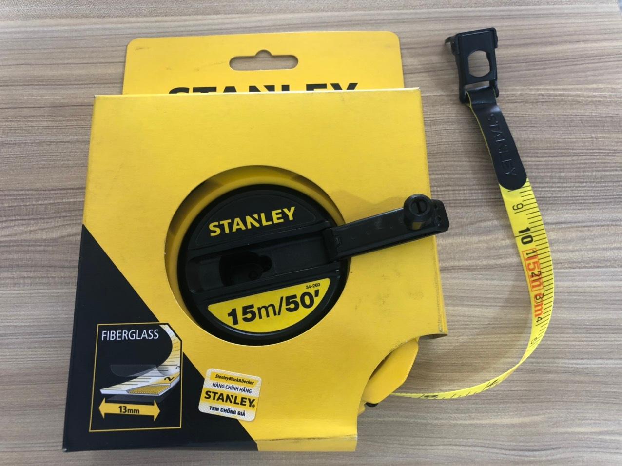 Thước dây sợi thủy tinh 15m Stanley STHT342608