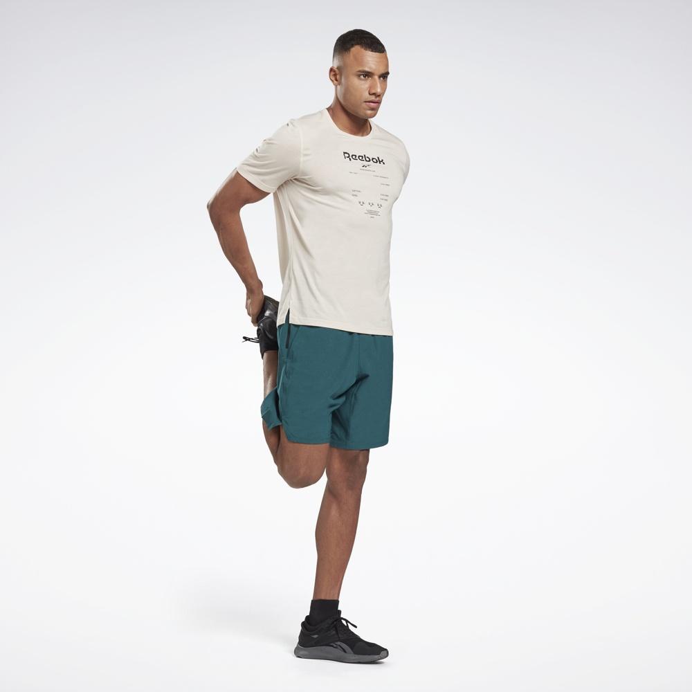 Reebok TRAINING Áo thun Thể thao Nam Ts Speedwick Move Tee Màu trắng GS6560