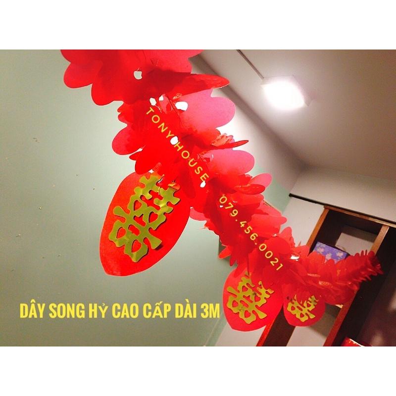BỘ DÂY TREO TRẦN NHÀ TRANG TRÍ ĐÁM CƯỚI