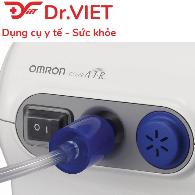 Máy xông mũi họng Omron NE-C28 Chính hãng - làm sạch đường hô hấp, ngăn ngừa bụi bẩn, virus, hỗ trợ các bệnh hô hấp như hen phế quản, COPD, viêm mũi dị ứng,viêm xoang