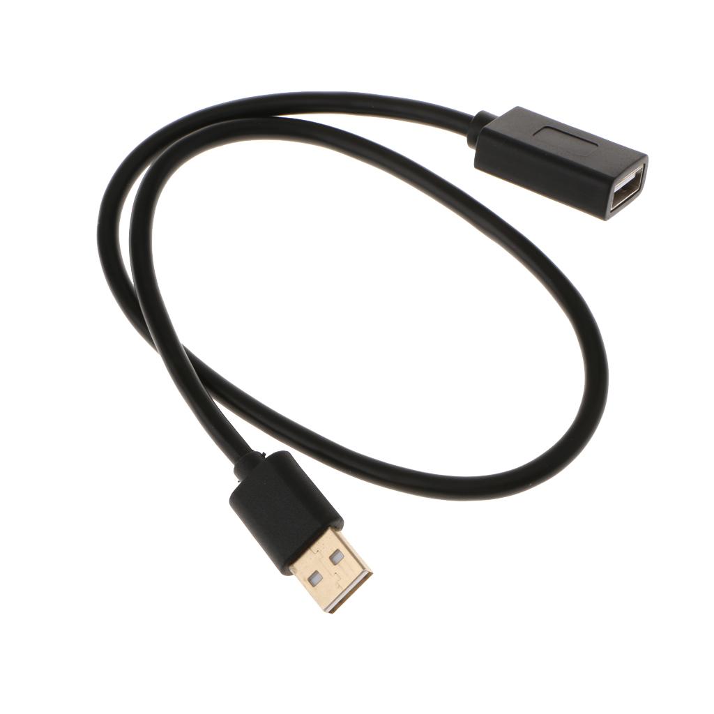 0.5m/1m/2m USB2.0 Type A Male to A Female Extension Cord for USB Flash Drive
