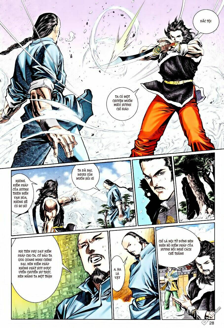 tuyết sơn phi hồ liệt truyện chapter 2 28