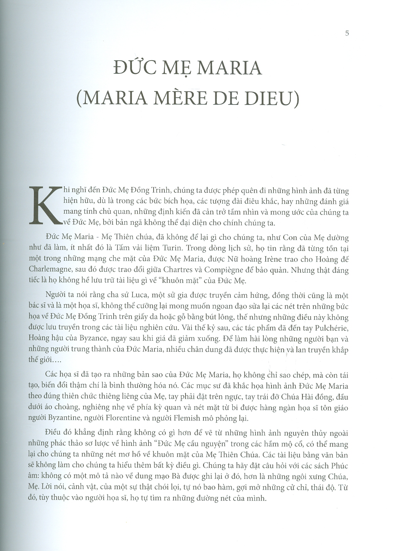 CÁC TÁC PHẨM MỸ THUẬT VỀ ĐỨC MẸ MARIA – Henri Ghéon - Truongphuongbooks