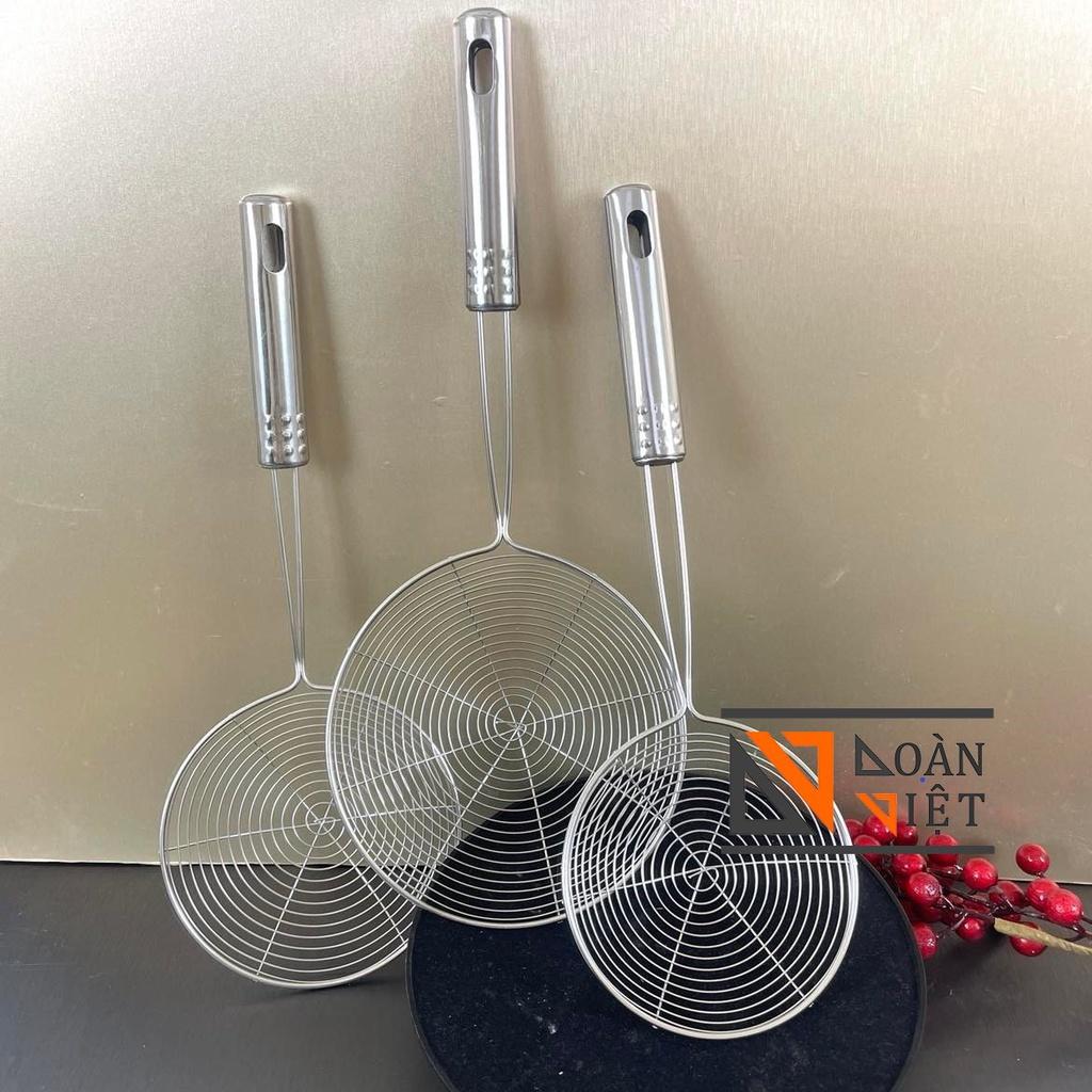 VỢT VỚT TRÂN CHÂU, VỚT XƯƠNG, VỢT CHIÊN inox chắc chắn.. Nhiều size. Dụng cụ làm bánh, nấu ăn