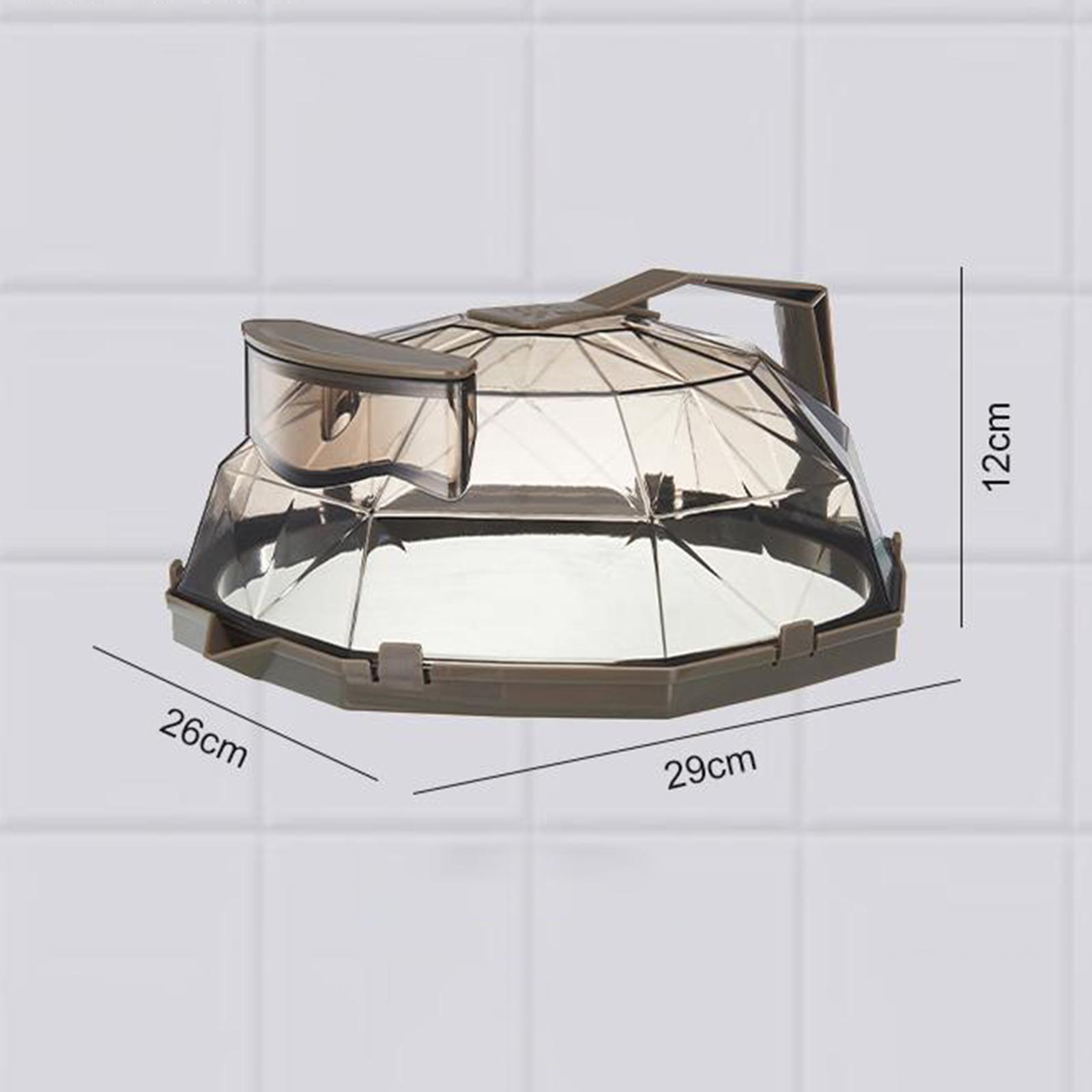 Microwave cover Lid with Water Storage Tank Top Easily Tidy and Clean