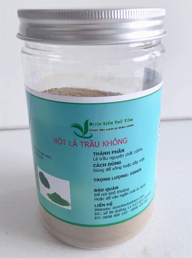 Bột lá trầu không - Hủ 100gr