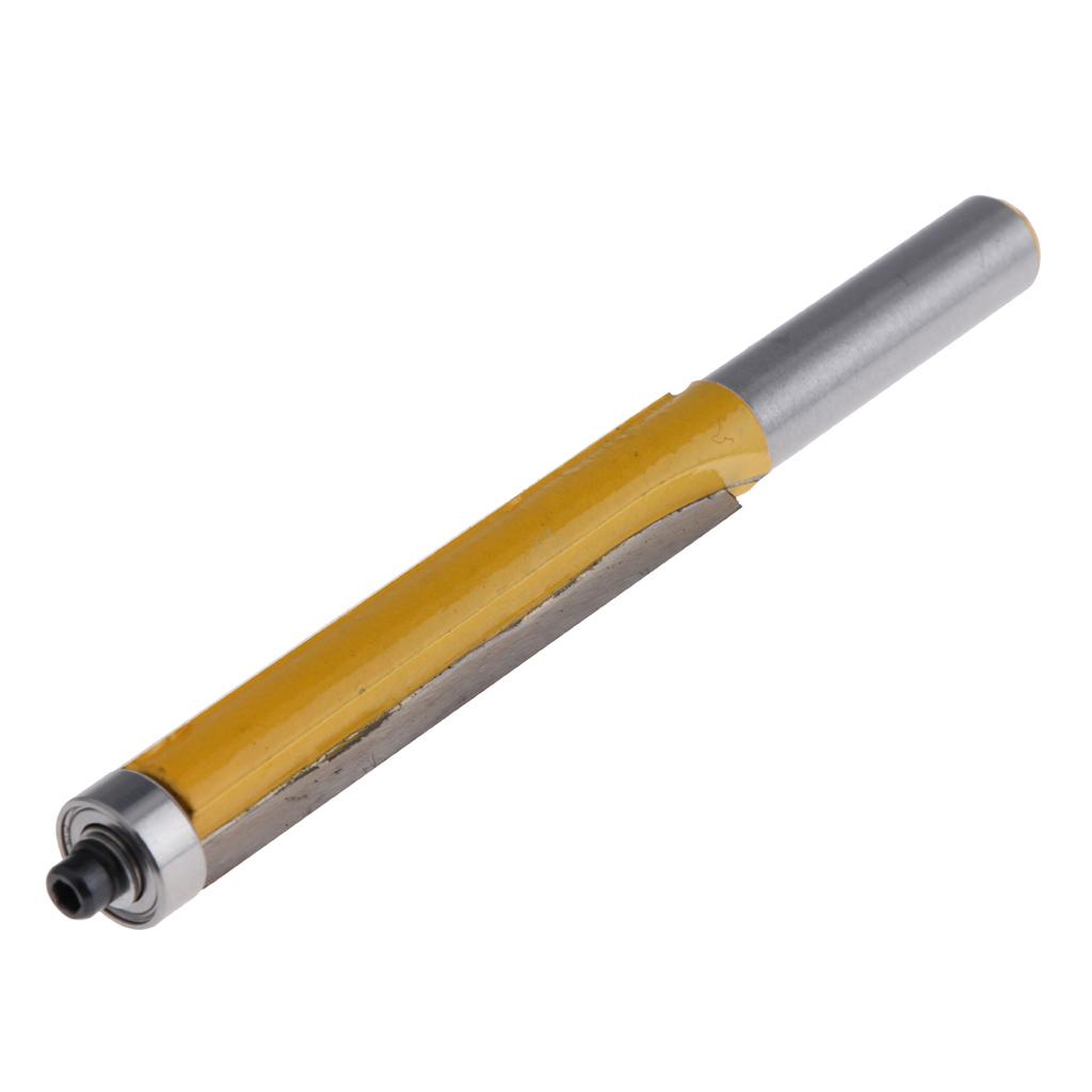 2PCS 8mm Extra Long Straight Router Bit Woodworking Tools