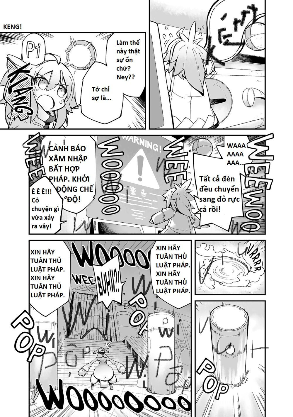 ngay cả khi hậu tận thế, thật hạnh phúc vẫn còn được sống... chapter 11 17