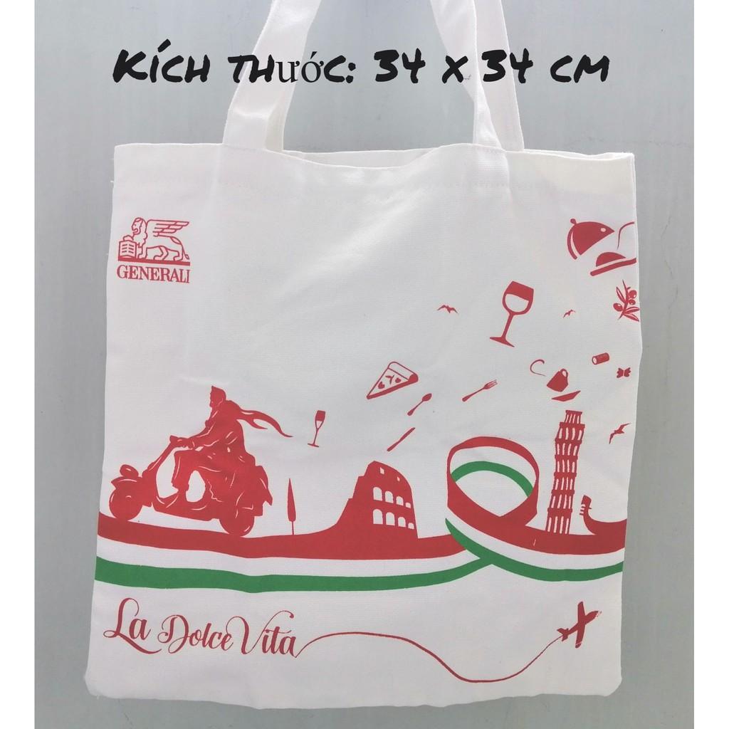 thanh lý túi canvas, tote đựng tiện ích, đồ du lịch