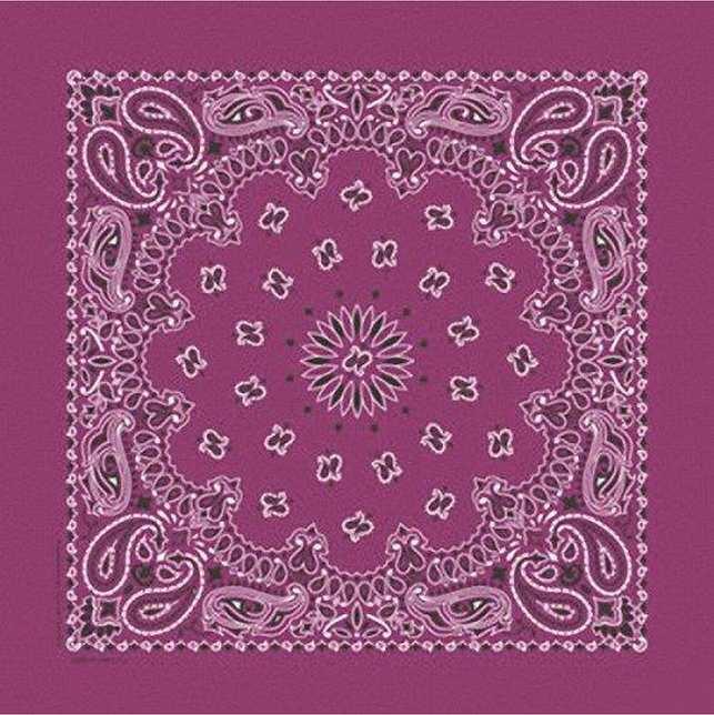 Khăn Bandana (Khăn Turban EXO) Màu Tím - Mã B002