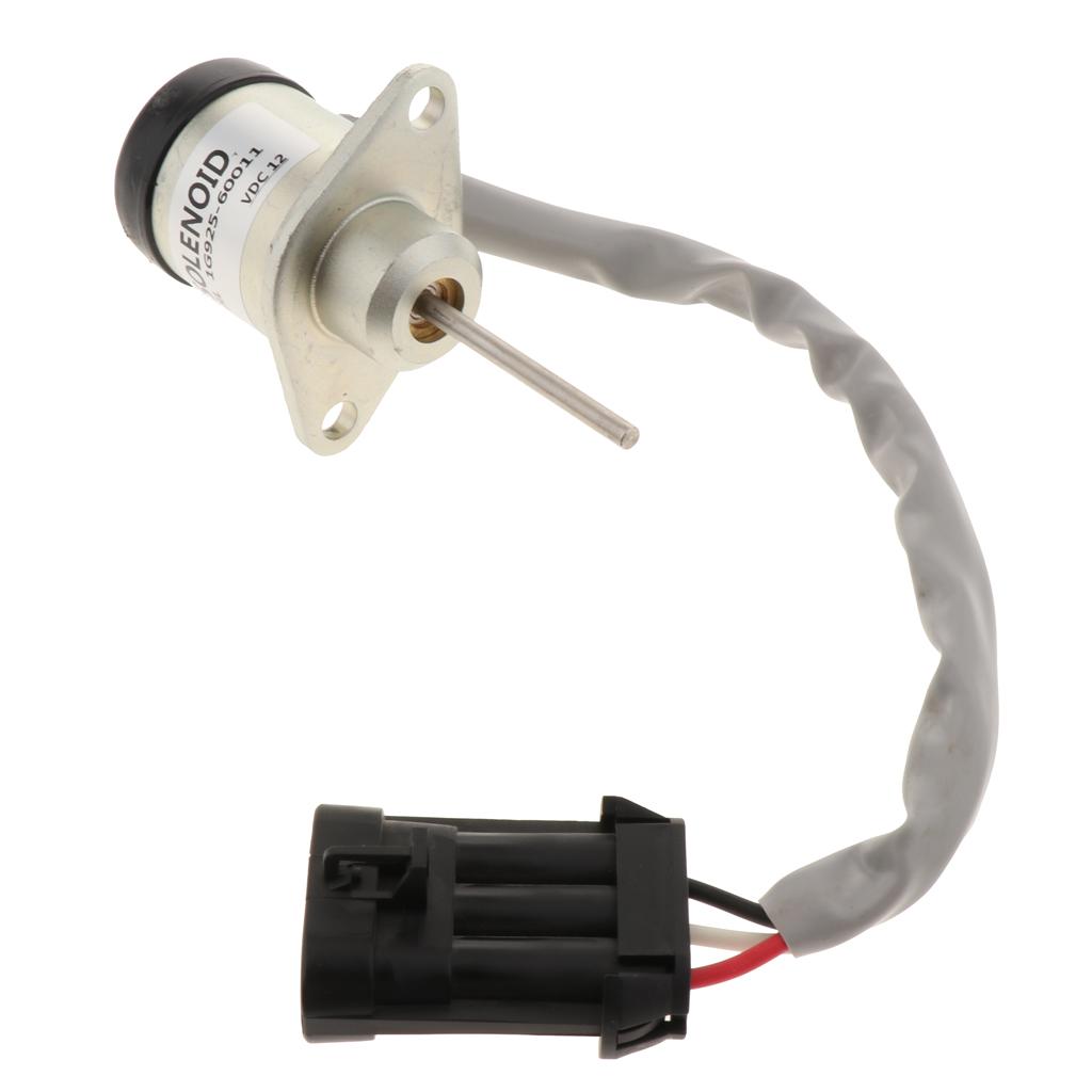 Fuel Shut Down Solenoid Valve 12V 1G925-60011 For Bobcat Woodward Synchro