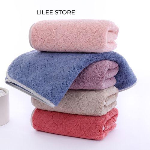 Khăn mặt cho bé chất liệu cotton mềm ngoại nhập siêu dày dặn, siêu khô thoáng kích thước 30x30cm