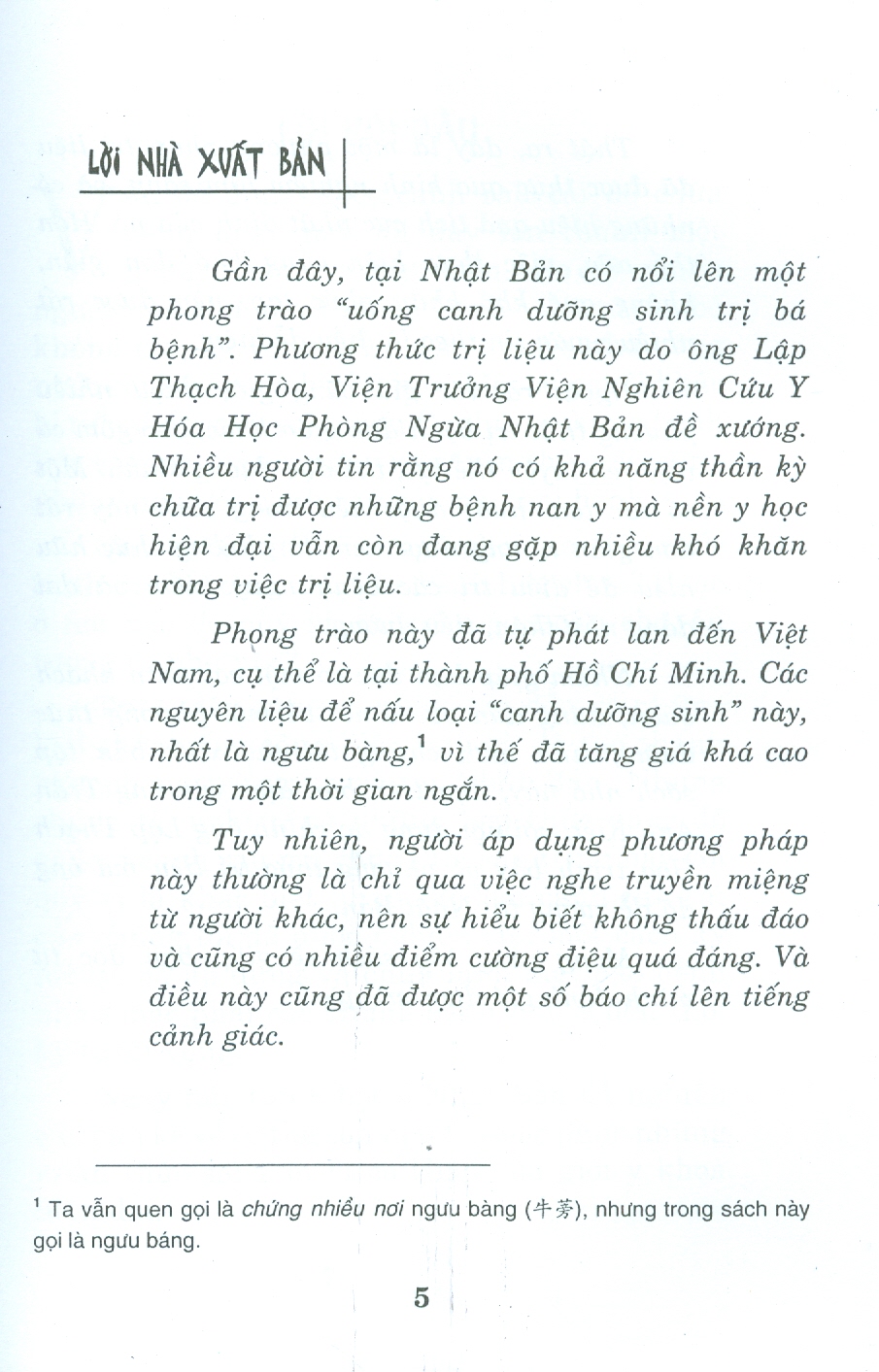 Ăn Uống Phòng Và Chữa Bệnh: Canh Dưỡng Sinh