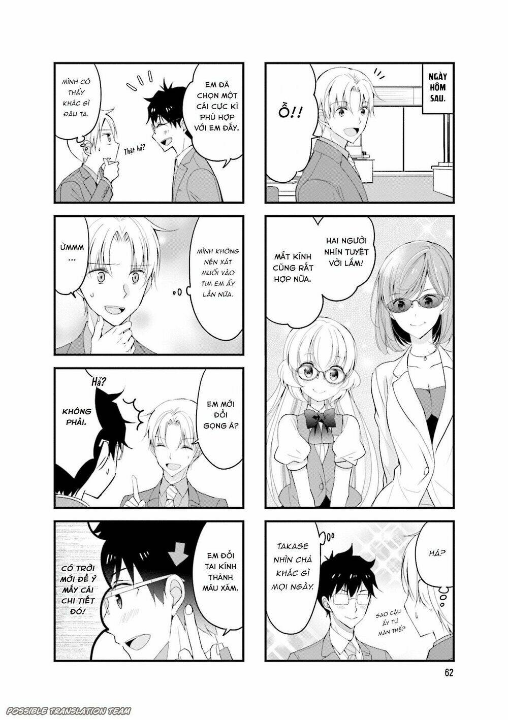 senpai nhỏ nhắn của tôi rất dễ thương chapter 23 10