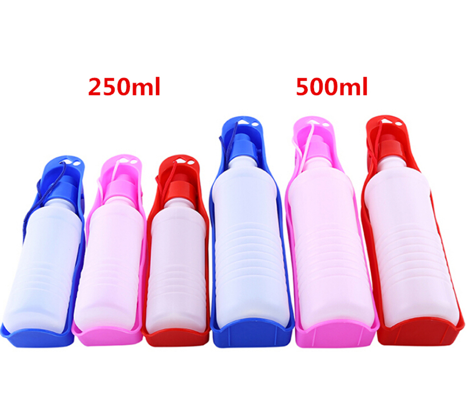 Bình nước cầm tay cho thú cưng - GENYO water bottle 002 ( màu giao ngẫu nhiên )