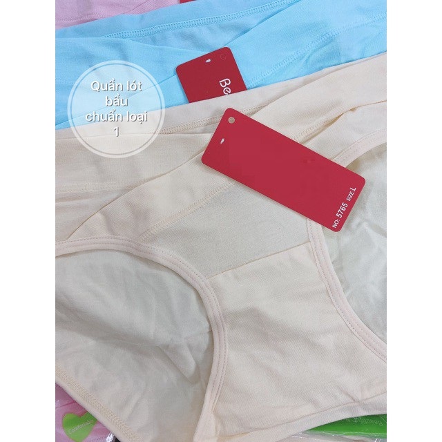 Combo 05 quần lót cho bà bầu cotton đẹp