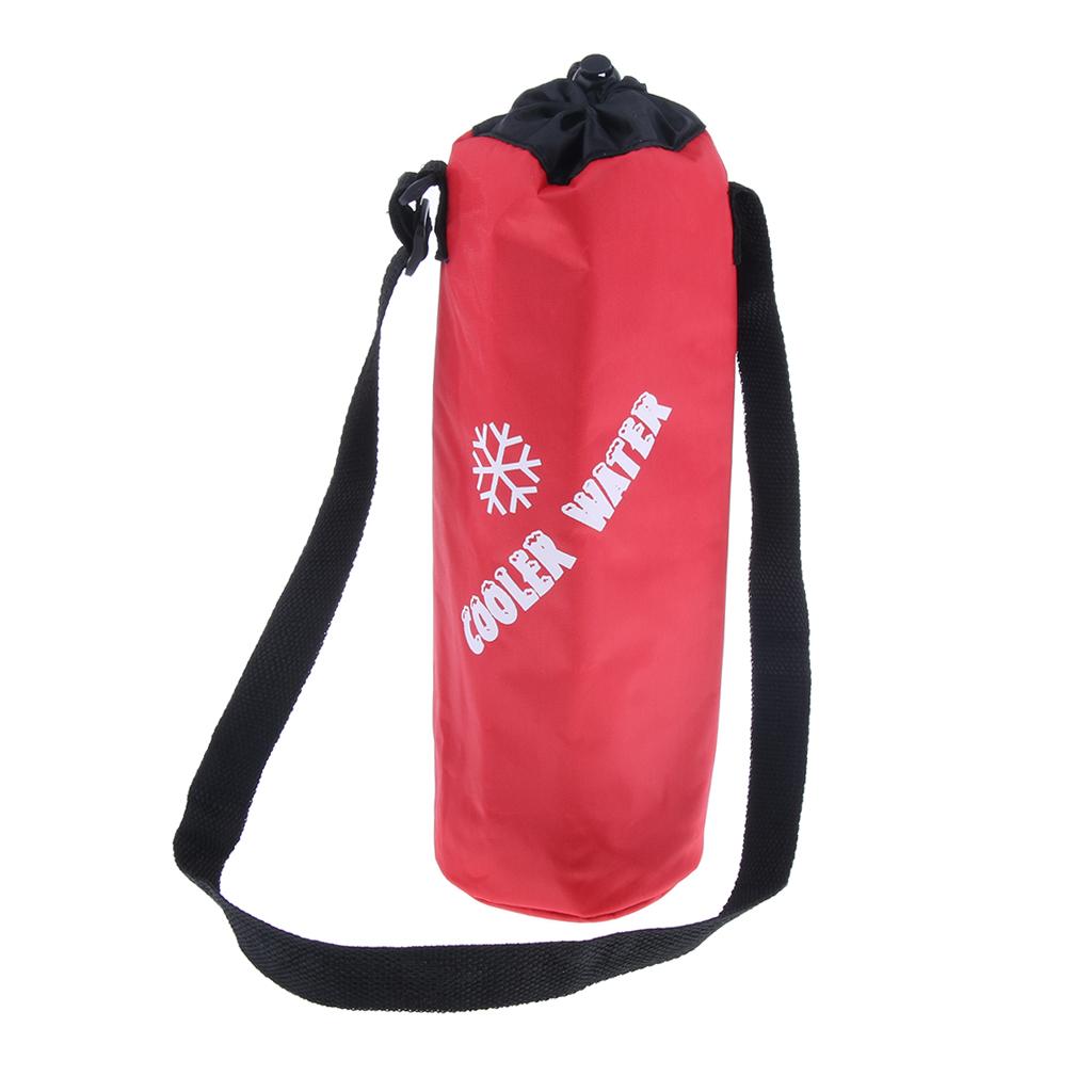 2pcs Protable Insulated Water Drink Bottle Cooler Carrier Cover Sleeve Tote Bag Pouch Holder for Women Men Biker Travel Cycling Climbing Sports