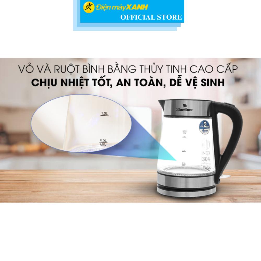Bình đun siêu tốc BlueStone 1.7 lít KTB-3426 - Hàng Chính Hãng