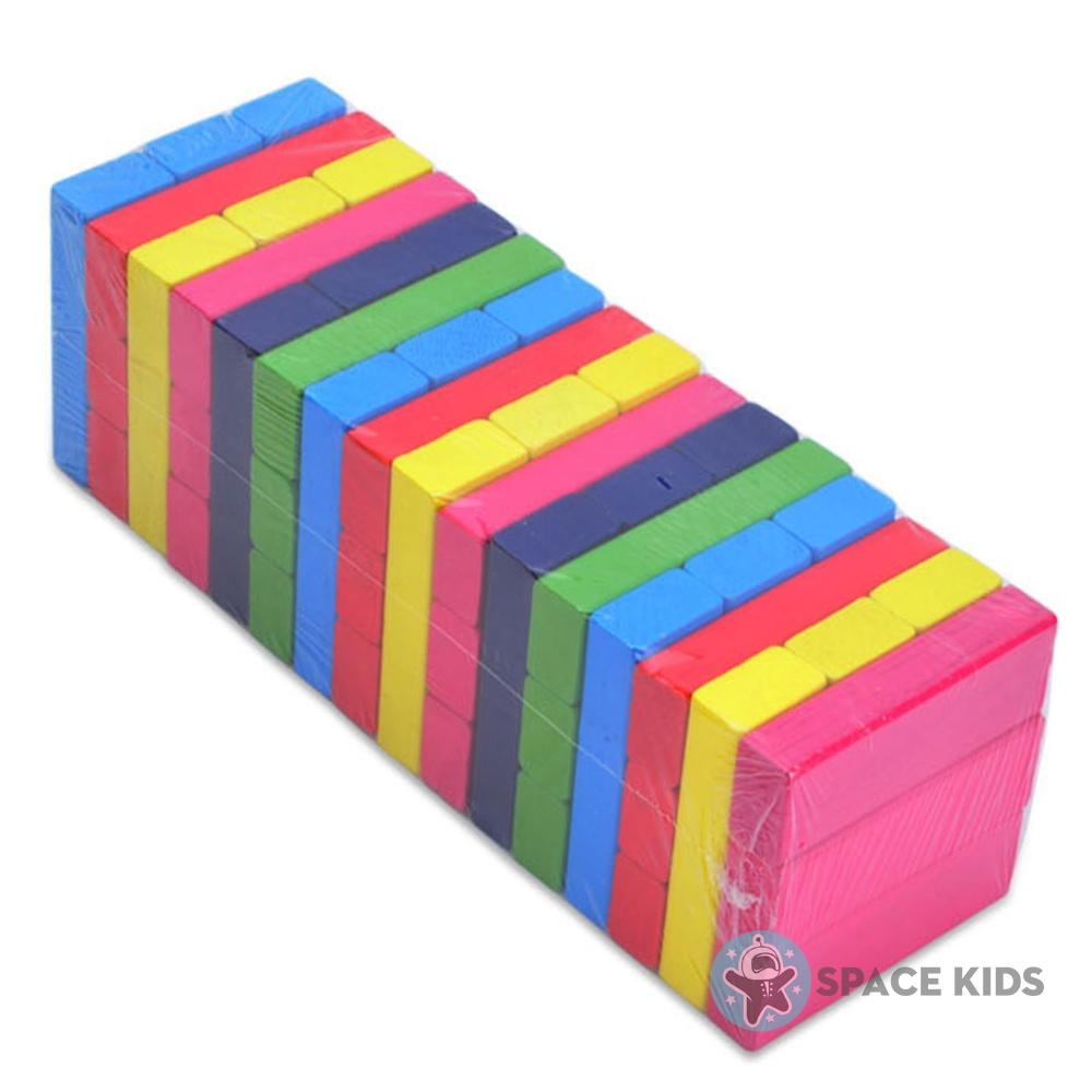 Đồ chơi rút gỗ cho bé 48 chi tiết kèm xúc xắc nhiều màu sắc cho bé vui chơi