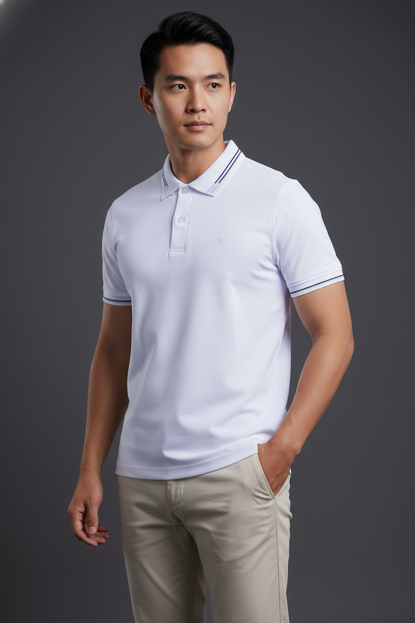 Áo thun polo nam Khatoco(L-3XL)