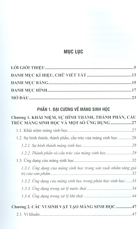 Màng Sinh Học (Biofilm) Từ Vi Sinh Vật Và Ứng Dụng Trong Xử Lý Ô Nhiễm Dầu Ở Việt Nam (Bìa cứng)
