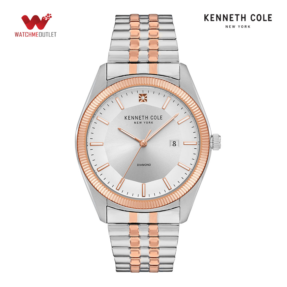 Đồng hồ Nam Kenneth Cole dây thép không gỉ 41mm - KC51022007