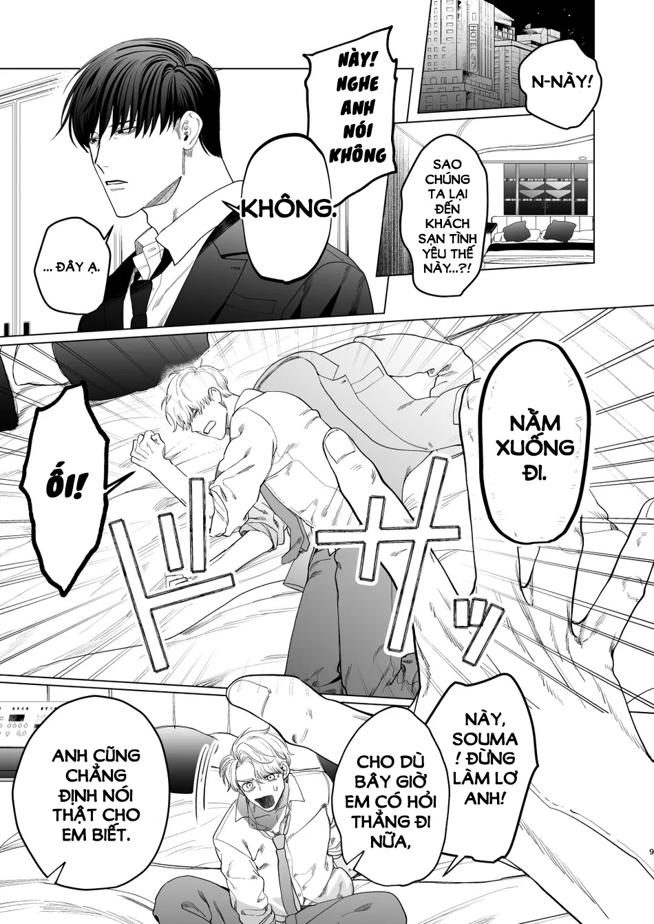 senpai hư hỏng và cậu đàn em nóng tính chapter 1 7