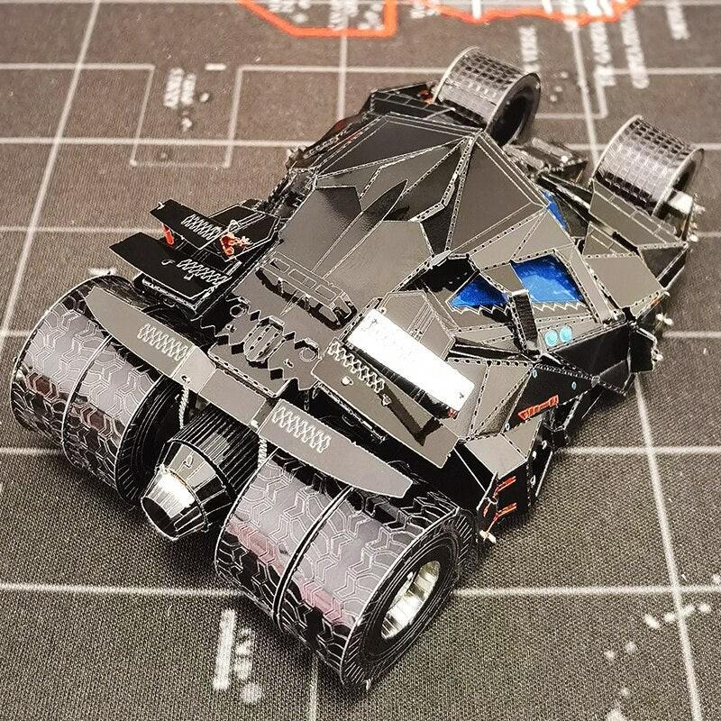 Mô hình lắp ghép 3d kim loại xe batmobile 2005