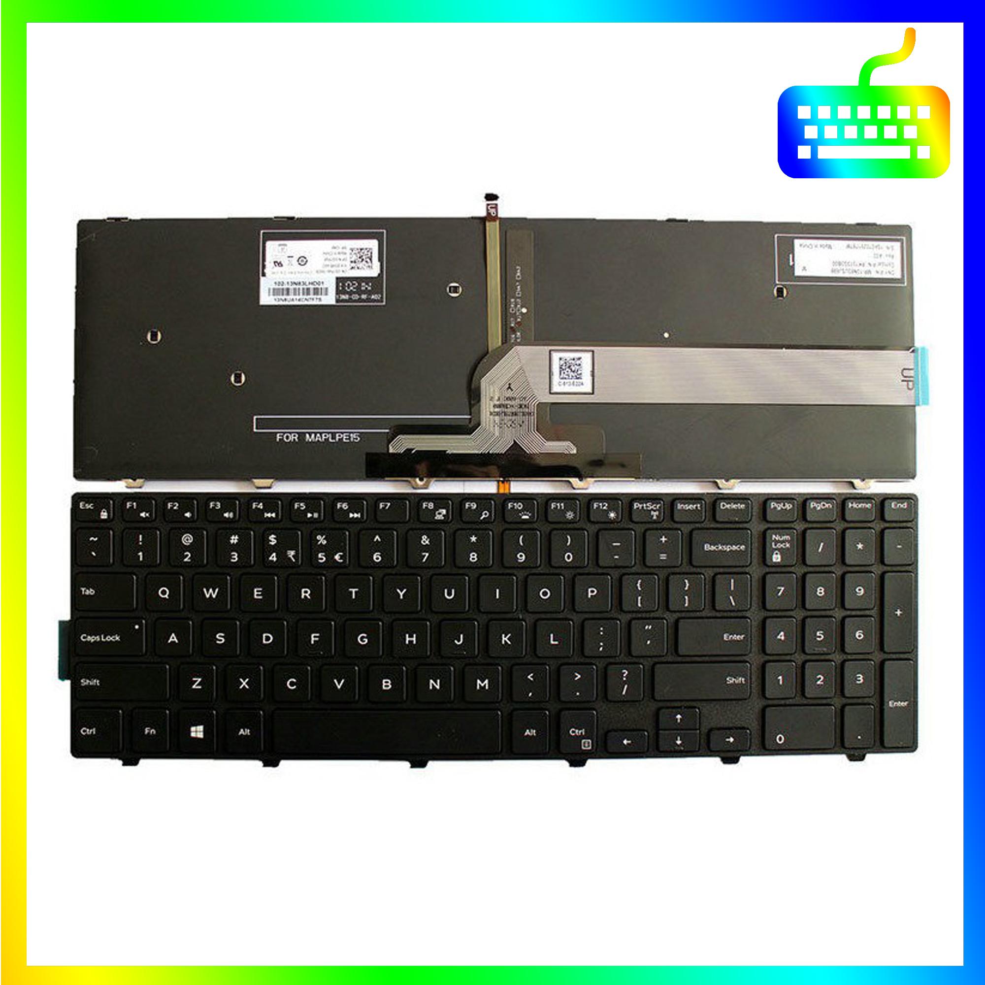 Bàn phím dành cho laptop Dell Inspiron 5577 15-5577 P57F Không Led - Phím Zin - Hàng Chính Hãng