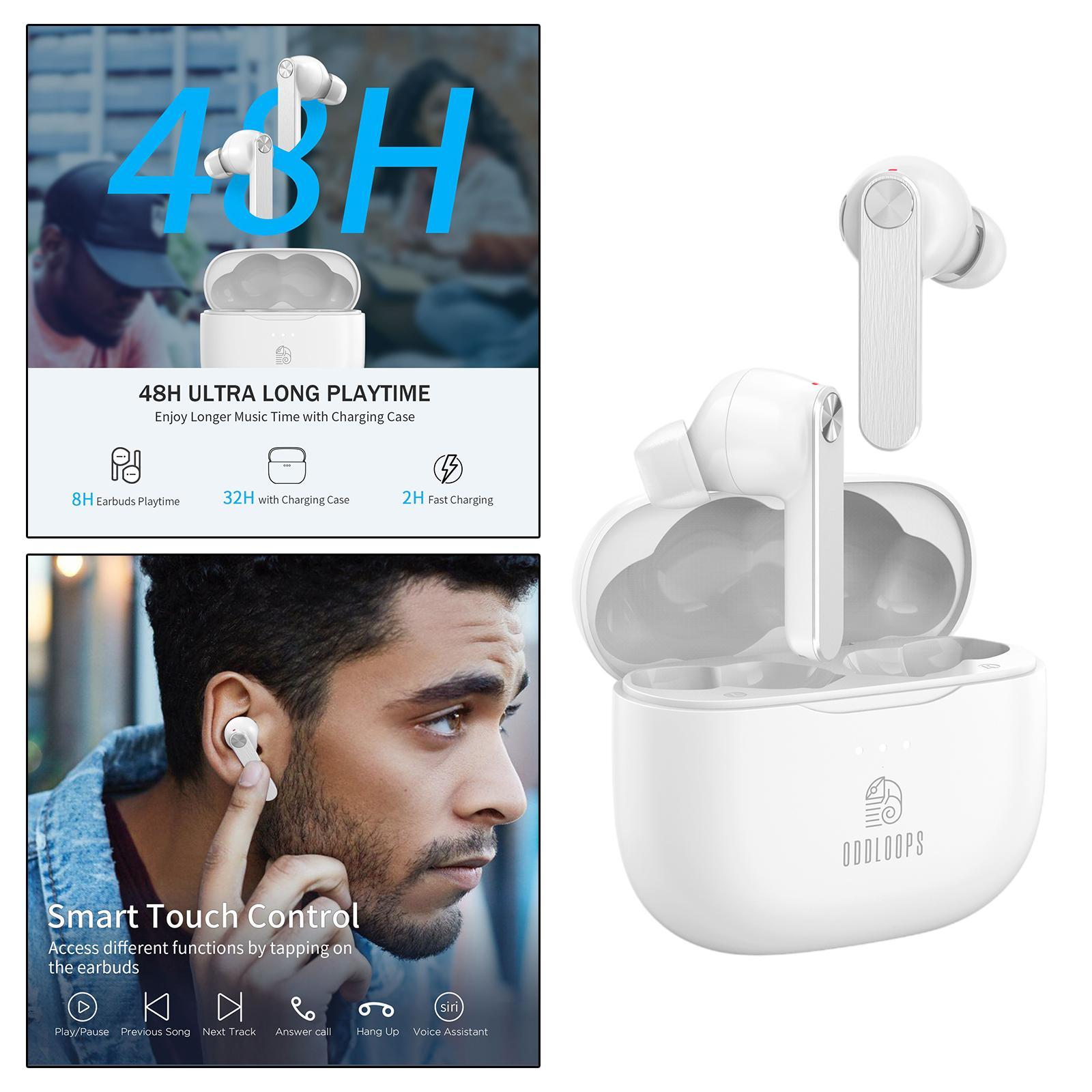 Wireless  Bluetooth 5.0 In-Ear Buds Touch Control for Sport Gaming