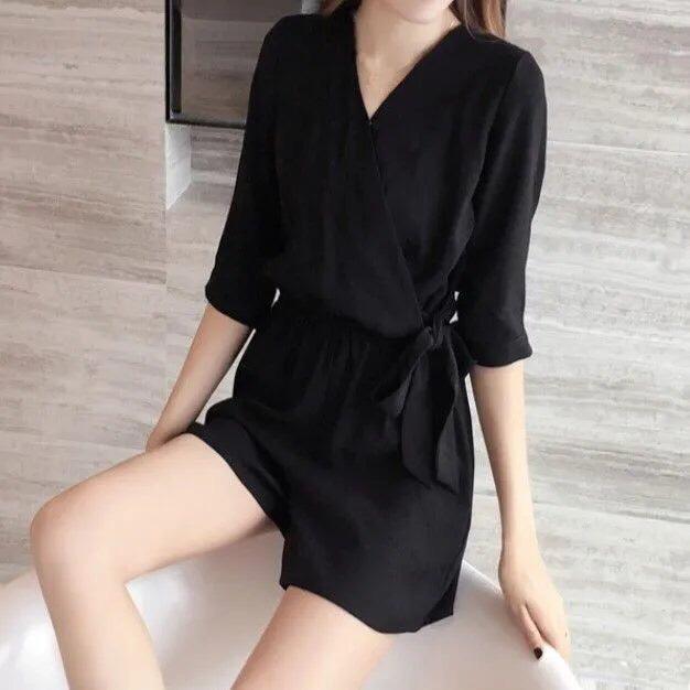 ️Có Big Size️ JUMPSUIT NỮ TRỄ VAI ĐI BIỂN, jUMP SUIT 2 LỚP THỜI TRANG . CÓ ĐỦ SIZE