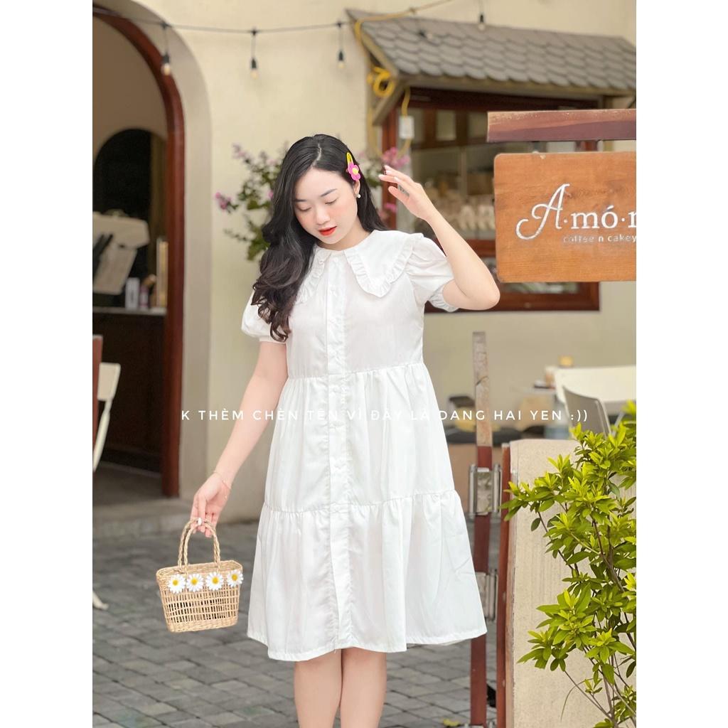 Váy bầu thiết kế thời trang M88 đầm bâu suông mùa hè - bauxinh