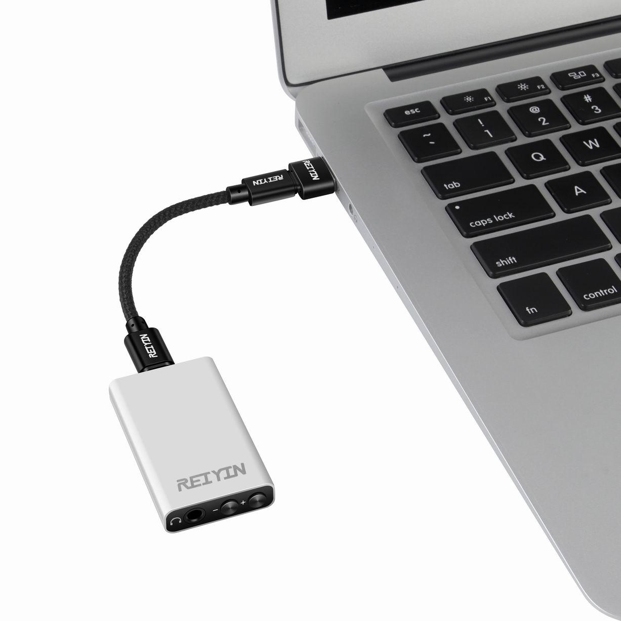 Reiyin Da-Pro ES9038Q2M HIFI USB DAC AMP Bộ khuếch đại tai nghe DSD512 PCM 768KHz 3.5