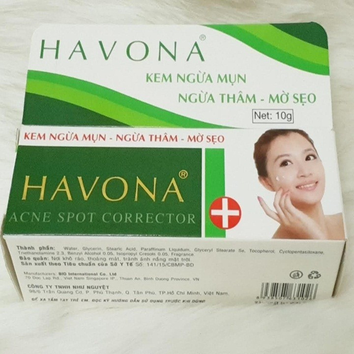 KEM TRỊ MỤN THÂM DỊ ỨNG HAVONA 1
